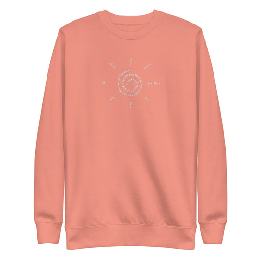 When Summer Comes embroidered sweatshirt